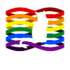 Chat arc en ciel