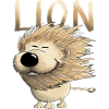 Zodiac Leo cartoon