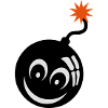 bomb smiley bomb wick 907