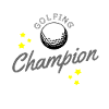 Golfing Champion-Golfer Golfball