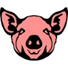 head pig pig face 8