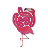 Mr. Longneck Flamingo