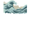 Kawaii Kanagawa Japanese Wave