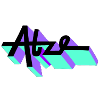 Atze name lettering