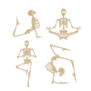 cool yoga skeleton designs