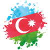 Azerbaïdjan drapeau Azerbaïdjan blob