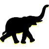 A big elephant with trunk