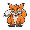 Cool fox cartoon