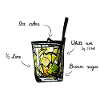 Caipirinha cocktail