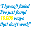 haven't failed