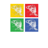 Beaver pop art