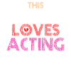 Actor actress T-shirt