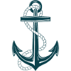 Cadeau marin de bateau d'ancre