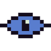 Pixel Eye Blue