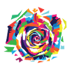 Abstract flower