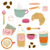 Drawing Coffee in a Cafe