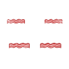 Water skiing bacon