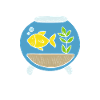 Aquarium aquarium cleaning gift