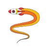 Rocket space star gift