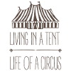 Circus live in a tent