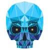 Sapphire skull