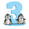 Penguin 3rd birthday