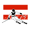 Drapeau ski alpin autriche