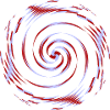 centrifugal pattern, gyro pattern