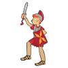 Romeins kind Roemerfest Legionnaire Sparta Centurio ROM