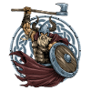 Guerrier viking guerrier viking