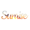 Sunrise - Sonnenaufgang