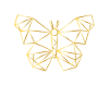 Golden butterfly Gift idea