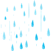 Raindrops / Weather / Nature