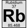 Rubidium (Rb) (element 37)