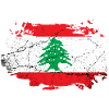 Libanon Libanesische Flagge