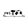 Kuh stimmung müde süß pms