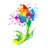 Graffiti Gift Splash Farverige Paint Paintball