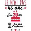 pas 45 ans anniversaire