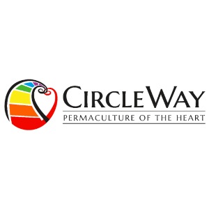 Circleway Permaculture of the heart logo - black