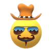 Cowboy emoji