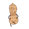 Little Funny Peanut Fantasy Happy Xmas Nut