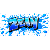 ZEAN GRAFFITI NAME PRINTABLE
