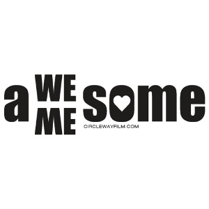 awesome we+me shirt – schwarz