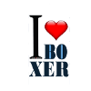 Boxer logo J'aime boxer