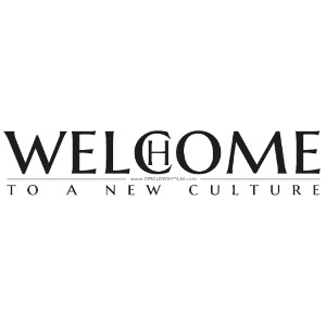 Welcome Home - to a new Culture - black