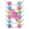12 Bunte süße Bonbons