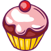 Pink cupcake