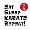 eat sleep karate reapeat meme