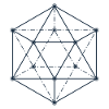 Blue Abstract Geometric Design