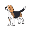 Beagle, Dog, , , Drawing, Comic